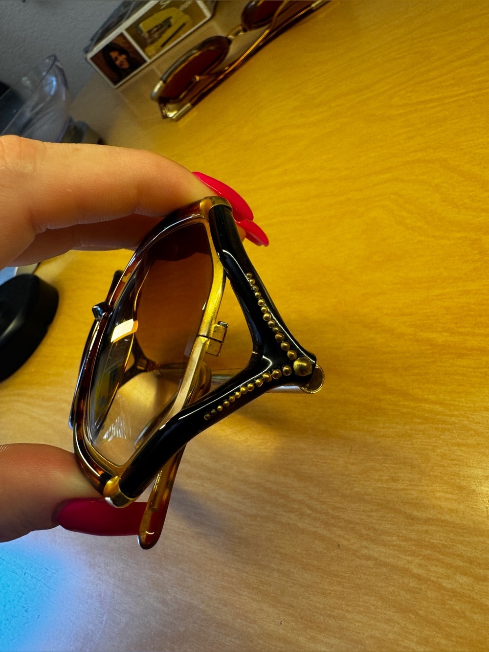 70s Vintage Ted Lapidus Sunglasses - Picture 6 of 8